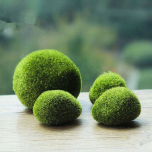 Bumpy Faux Moss Ball 5in